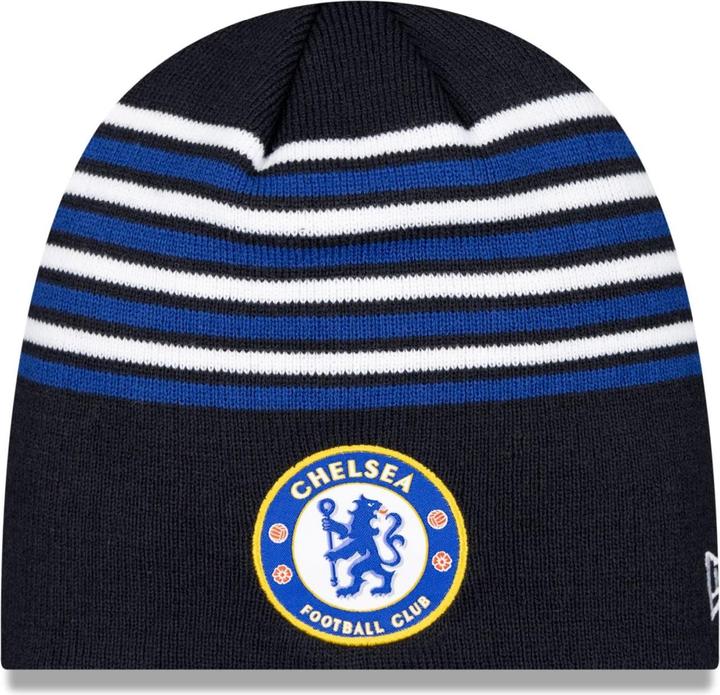 Actual product image New Era Bonnet d'hiver Skull Beanie - FC Chelsea Lion noir