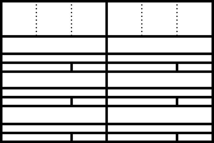 Produktbild Siedle SIE RGA 611-6/2-0 W Raumspar Briefkasten Aufputz, weiÃ