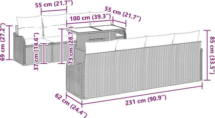 Produktbild vidaXL Brynlee