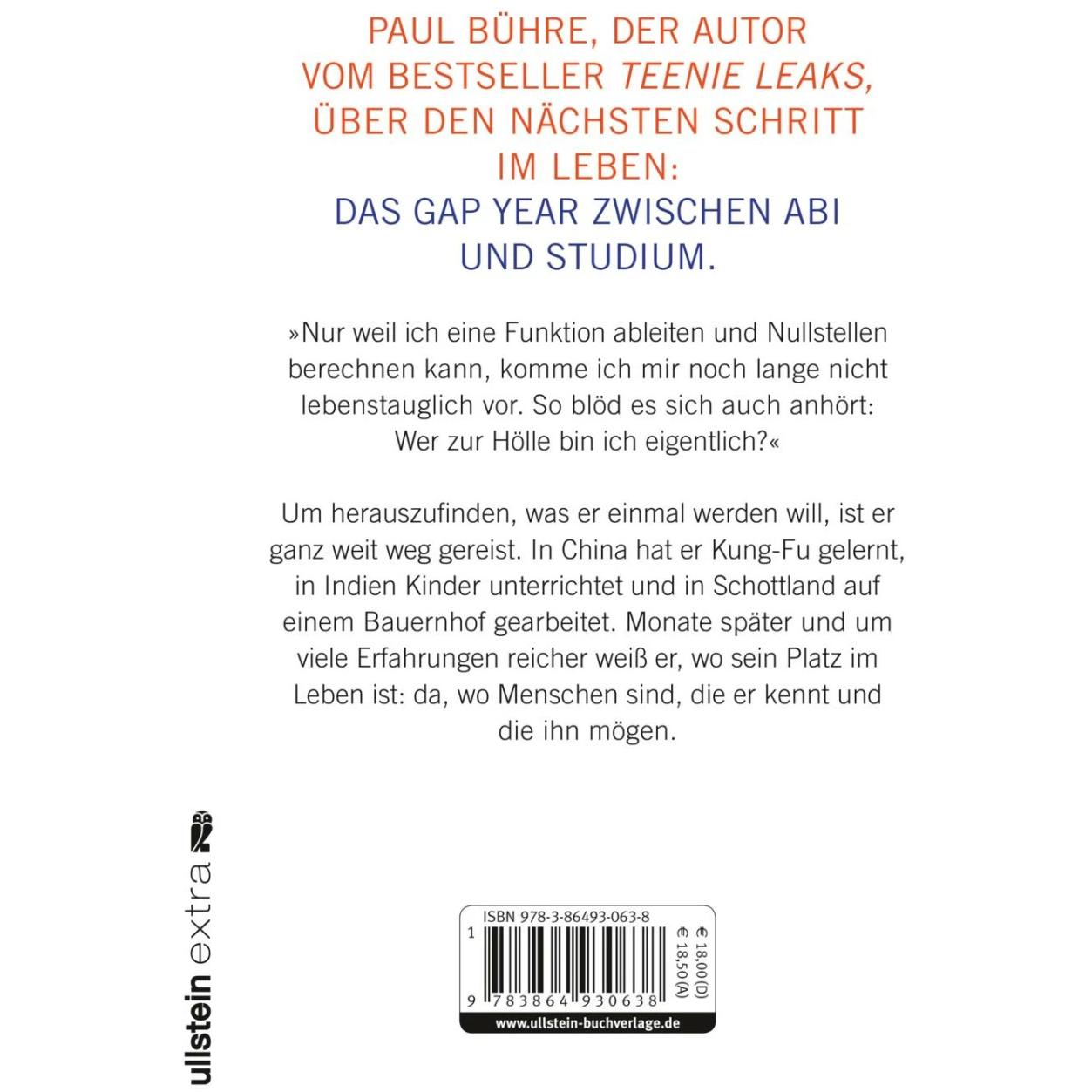 Thumbnail - Das Jahr nach dem Abi, Sachbücher von Paul D. Bühre