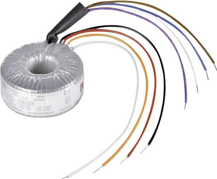 Block Ringkerntransformator 2x24V 400VA