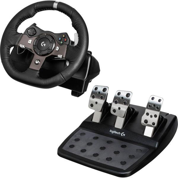 Actual product image Logitech G G920 Driving Force Racing Wheel (Windows, Xbox One X, Xbox One S)