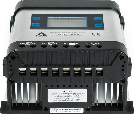 Actual product image Digital MPPT charge controller AZO 12/24 - 30A LCD display