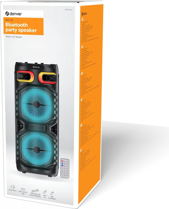 Image du produit Denver BPS-355 (3 h, Fonctionnement sur batterie)
