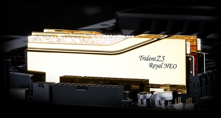 Produktbild G.Skill Trident Z5 Royal Neo (2 x 16GB, 6400 MHz, DDR5-RAM, DIMM)