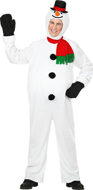 Produktbild Widmann SCHNEEMANN (Overall mit dickem Bauch, Kopfbedeckung mit Maske, Handschuhe, Schal), S (S)