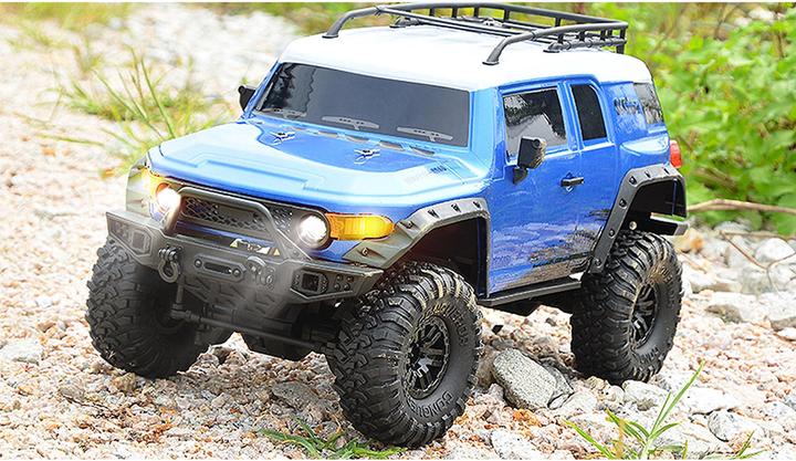 Image du produit Amewi Scale Crawler Dirt Climbing SUV CV, bleu 1:10, RTR (RTR Prêt à fonctionner)