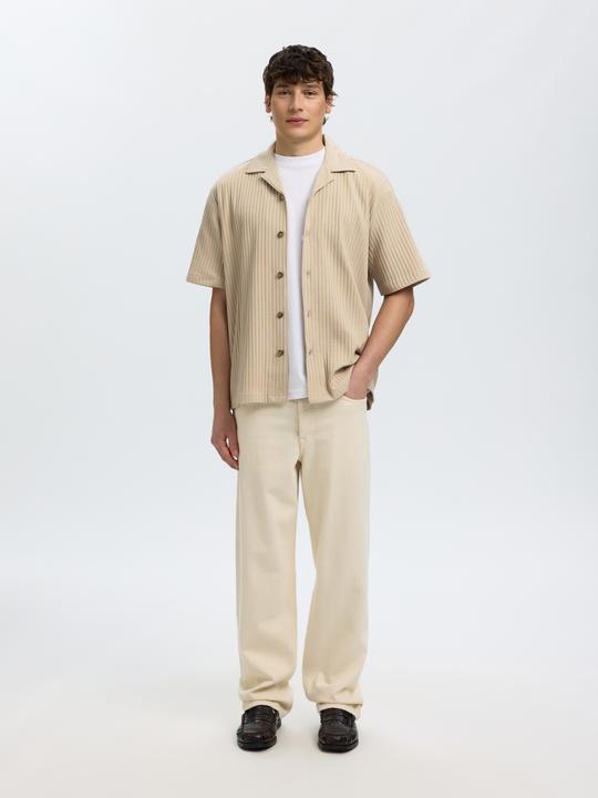 Immagine prodotto Selected Geripptes Relaxed Fit Overshirt (L)