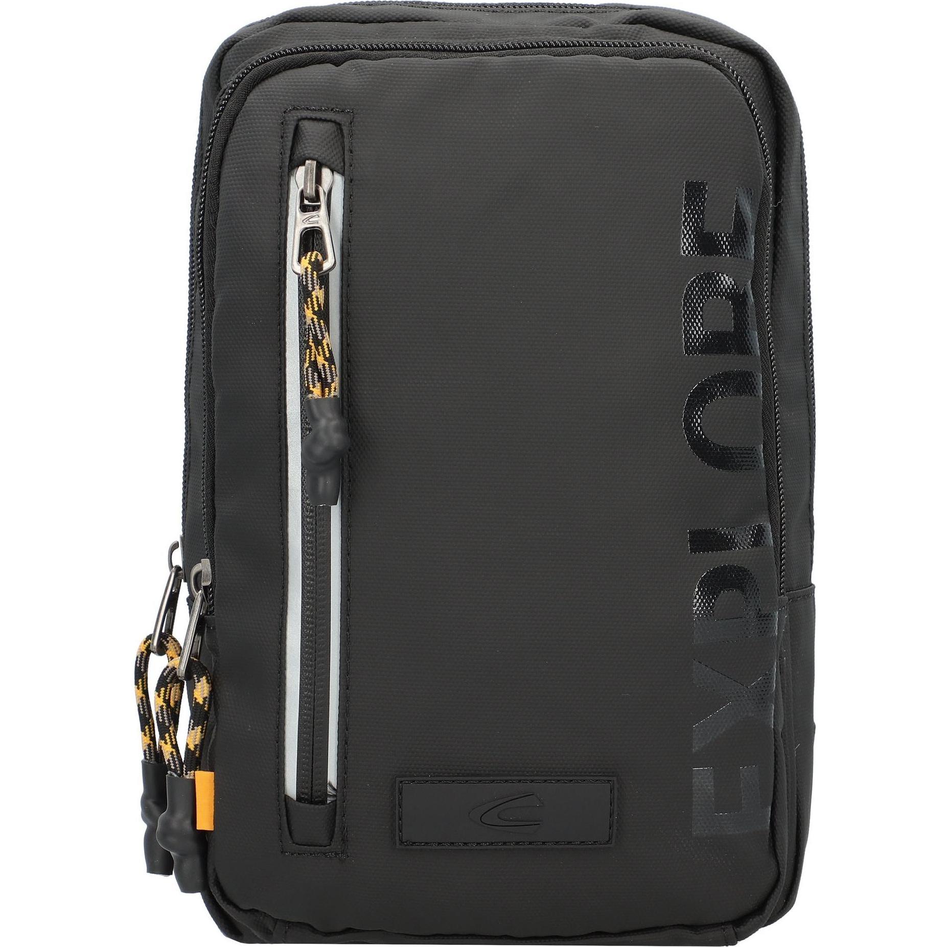 Camel Active, Handtasche, Explore Umhängetasche 27 cm, Schwarz