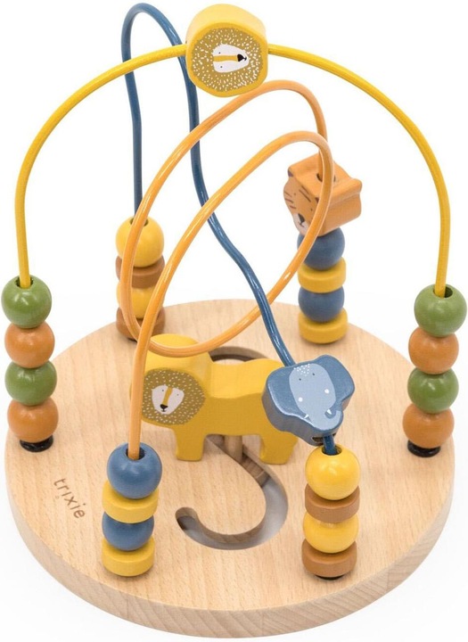 Actual product image Trixie Baby Wooden motor skills loop animals (MQ3)