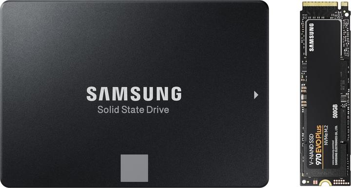 Samsung 860 EVO + 970 Evo Plus 500GB
