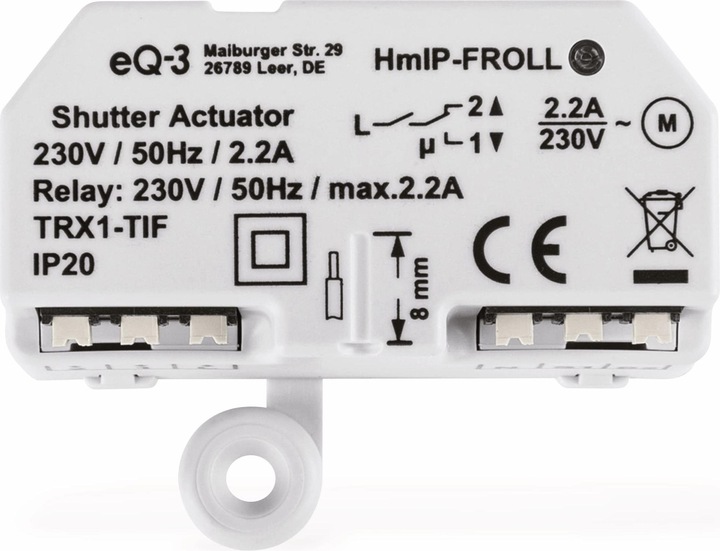 Produktbild EQ-3 Rollladenaktor (Rolladenaktor)