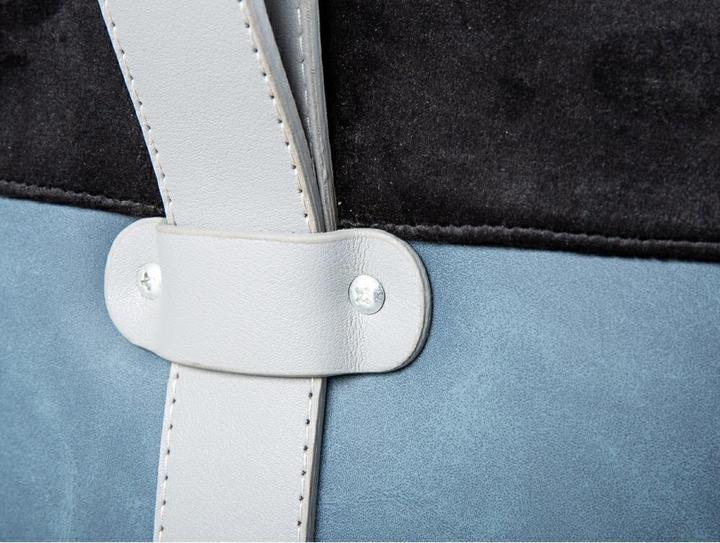 Produktbild Inter Link Hocker Viviane Samt schwarz