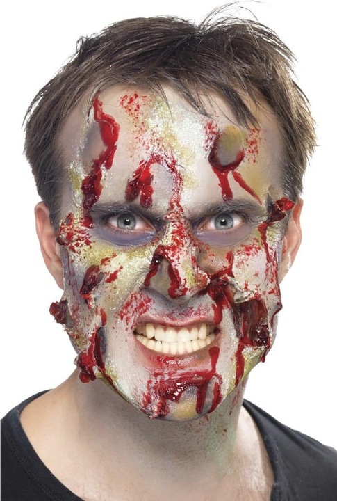 Actual product image Smiffys Natural Zombie Makeup Kit