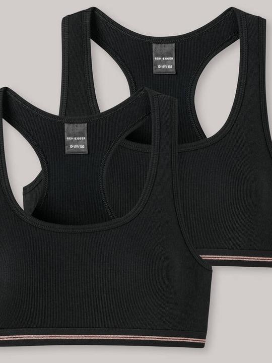 Produktbild Schiesser 2erPack Teen Girls Bustiers (2er Pack)