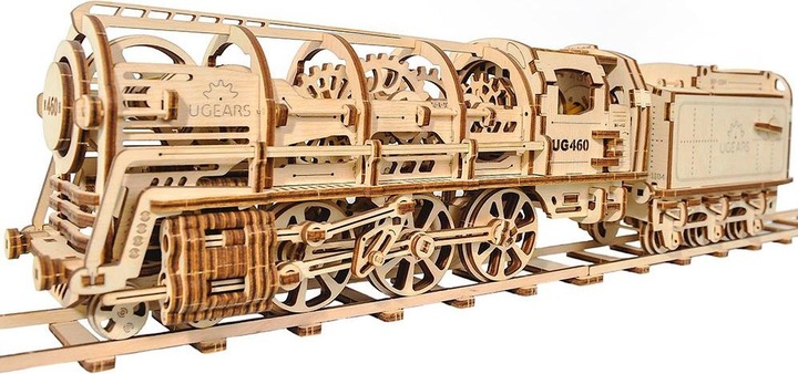 Immagine prodotto Ugears Locomotiva a vapore con tender