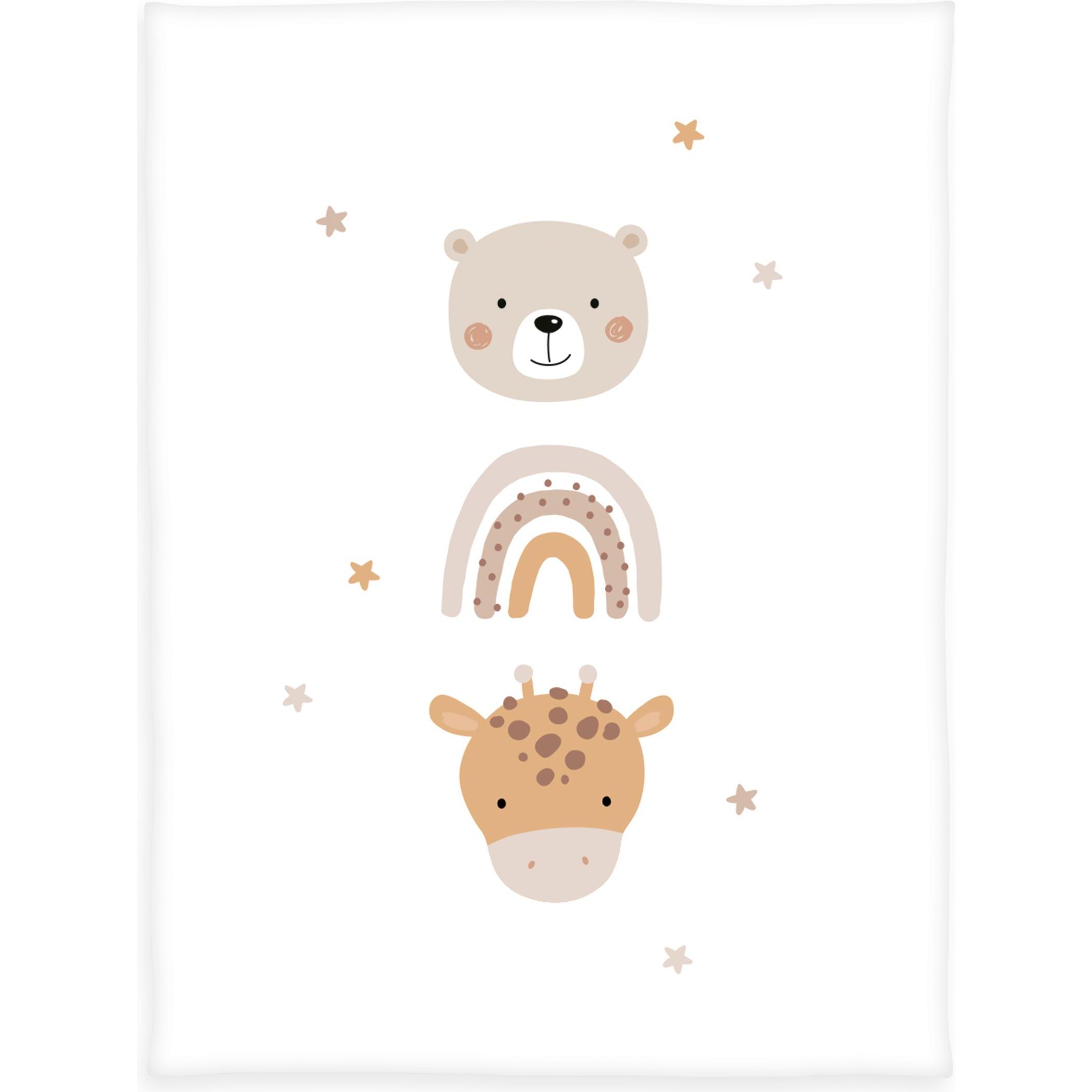 Herding, Babydecke, Little friends Microfaserflausch-Decke (75 x 100 cm)