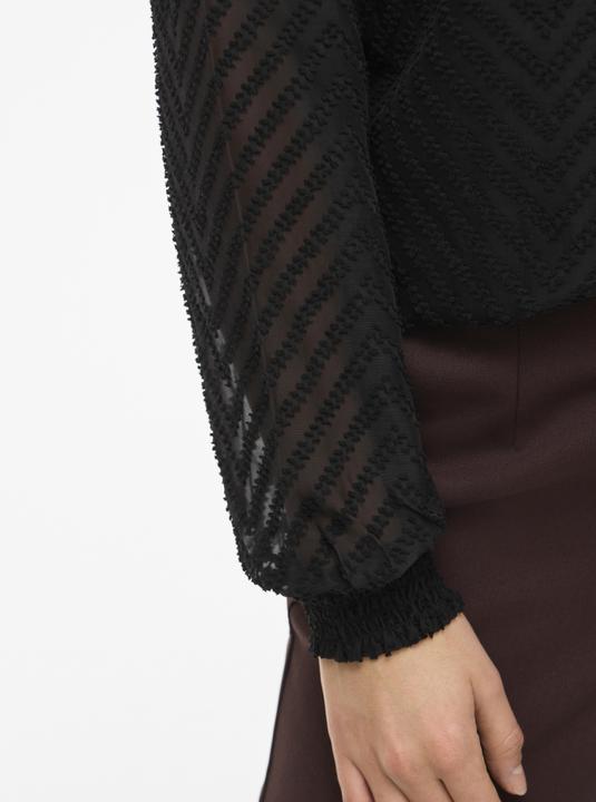 Produktbild Vila High Neck Langarmbluse (40)