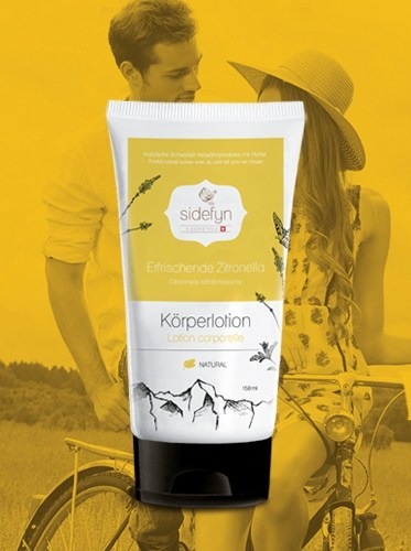 Immagine prodotto Sidefyn Cosmetics Cosmetici Lozione per il corpo rinfrescante alla citronella (Crema corpo, 150 ml)