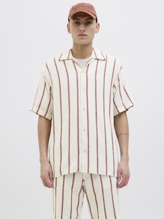 Image du produit Jack & Jones Jorcoba Stripe Resort Shirt Ss Sn (M)