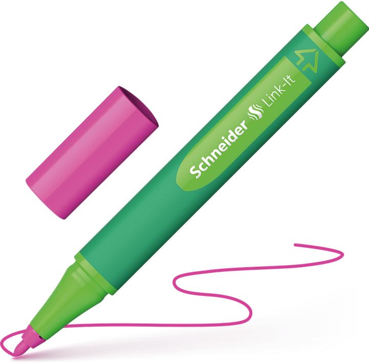 Produktbild Schneider Fasermaler - Link-It - Rosa (1x)
