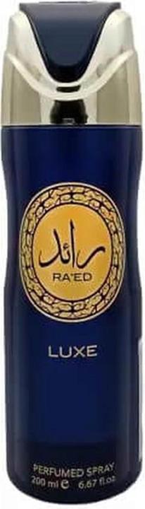 Lattafa Perfumes Lattafa Ra'ed Luxe Perfumed Deodorant Spray 6.7 Ounce Unisex (Spray, 200 ml)