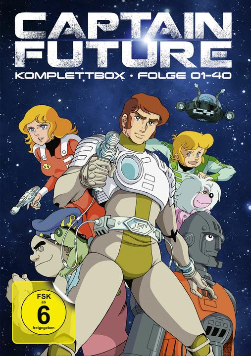 Coffret complet Captain Future (DVD, 2016, Allemand)