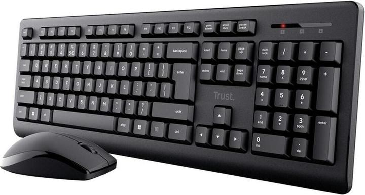Actual product image Trust Primo Keyboard Mouse included RF Wireless QWERTY US English Black (US, Wireless)