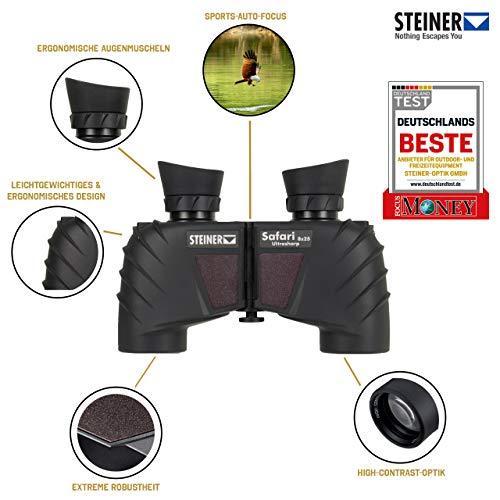 Actual product image Steiner Binoculars Safari Ultrasharp 8x25 (8 x, 25 mm)