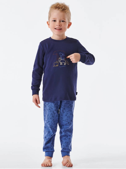Produktbild Schiesser Boys Bündchen Pyjama (116)