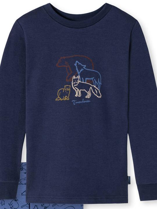 Produktbild Schiesser Boys Bündchen Pyjama (92)