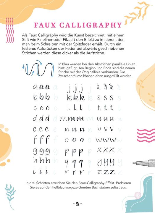 Produktbild Topp Design Paper A6 Formenspiel. Mit Handlettering-Grundkurs