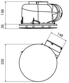 Produktbild Vents HBF 250 T ROUND