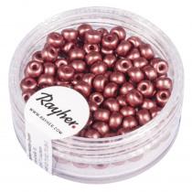 Produktbild Rayher Rocailles, 4mm ø, antikrosé, 150 Stück