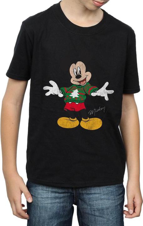 Produktbild Disney Mickey Mouse Christmas Jumper TShirt Jungen (140, 146)