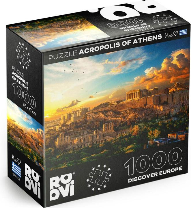 Actual product image D-Toys Puzzle 1000 pieces - Acropolis of Athens, Greece (1000 pieces)