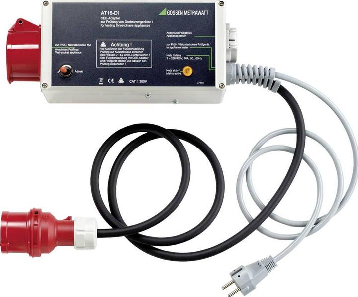 Gossen AT 16-DI, 3-phase 16AC Active Adapter