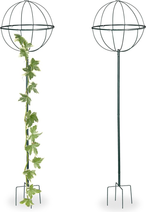 Immagine prodotto Relaxdays Set da graticolati con estremità a sfera (40 cm, 40 cm)