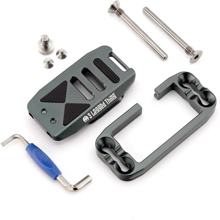 Actual product image 3 Legged Thing ELLIE SHORT Grey compatible with Peak Design Capture Clip and Arca