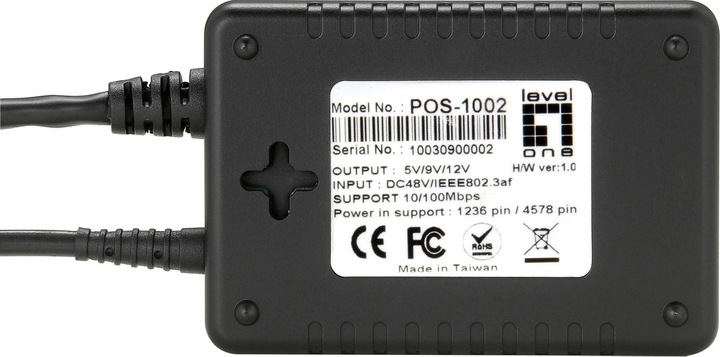 Produktbild LevelOne Pos-1002 (PoE Splitter)