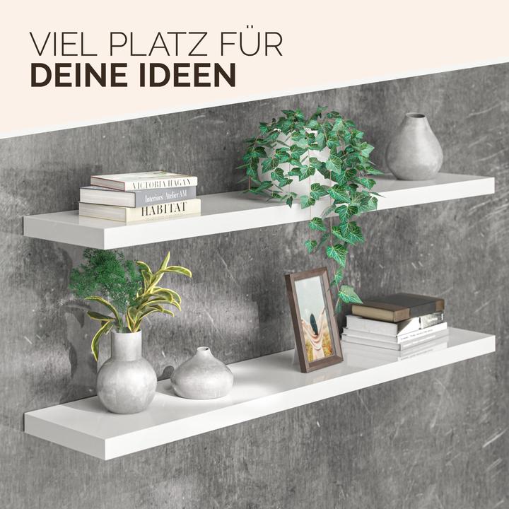 Actual product image Casaria Wall shelf (110 x 23 x 3.8 cm)