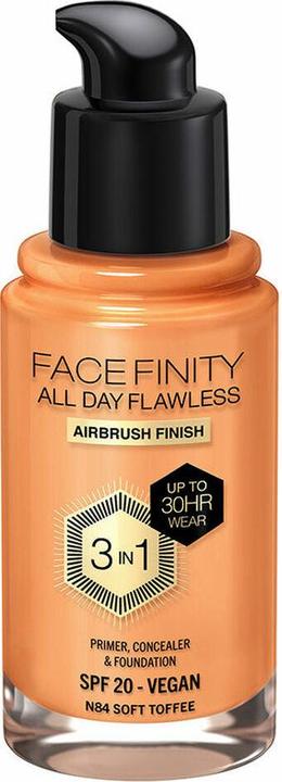 Produktbild Max Factor Facefin All Day Flaw Make Up No 84 (N84 Soft Toffee)