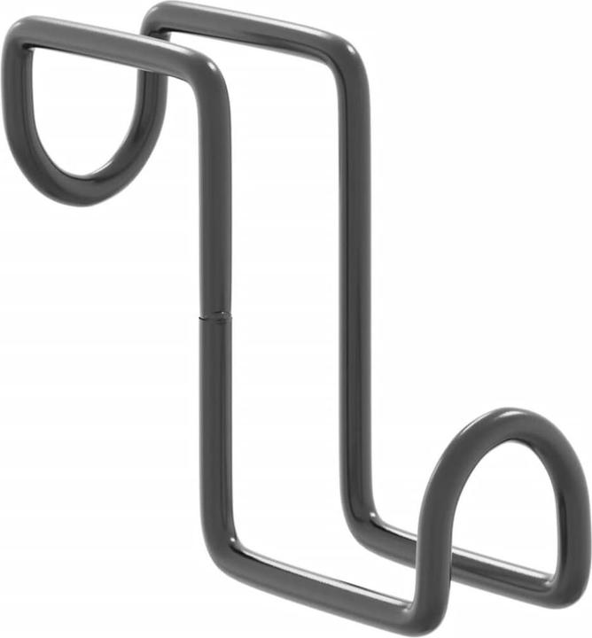 Image du produit vidaXL Porte-brides 3pcs. Crochet de bride Accroche bridon Noir Acier