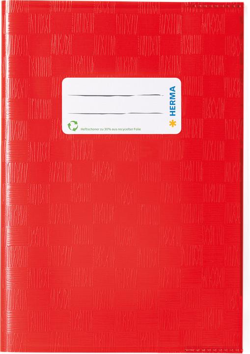 Actual product image HERMA Exercise book cover, DIN A5, made of PP, covered in red (A5)