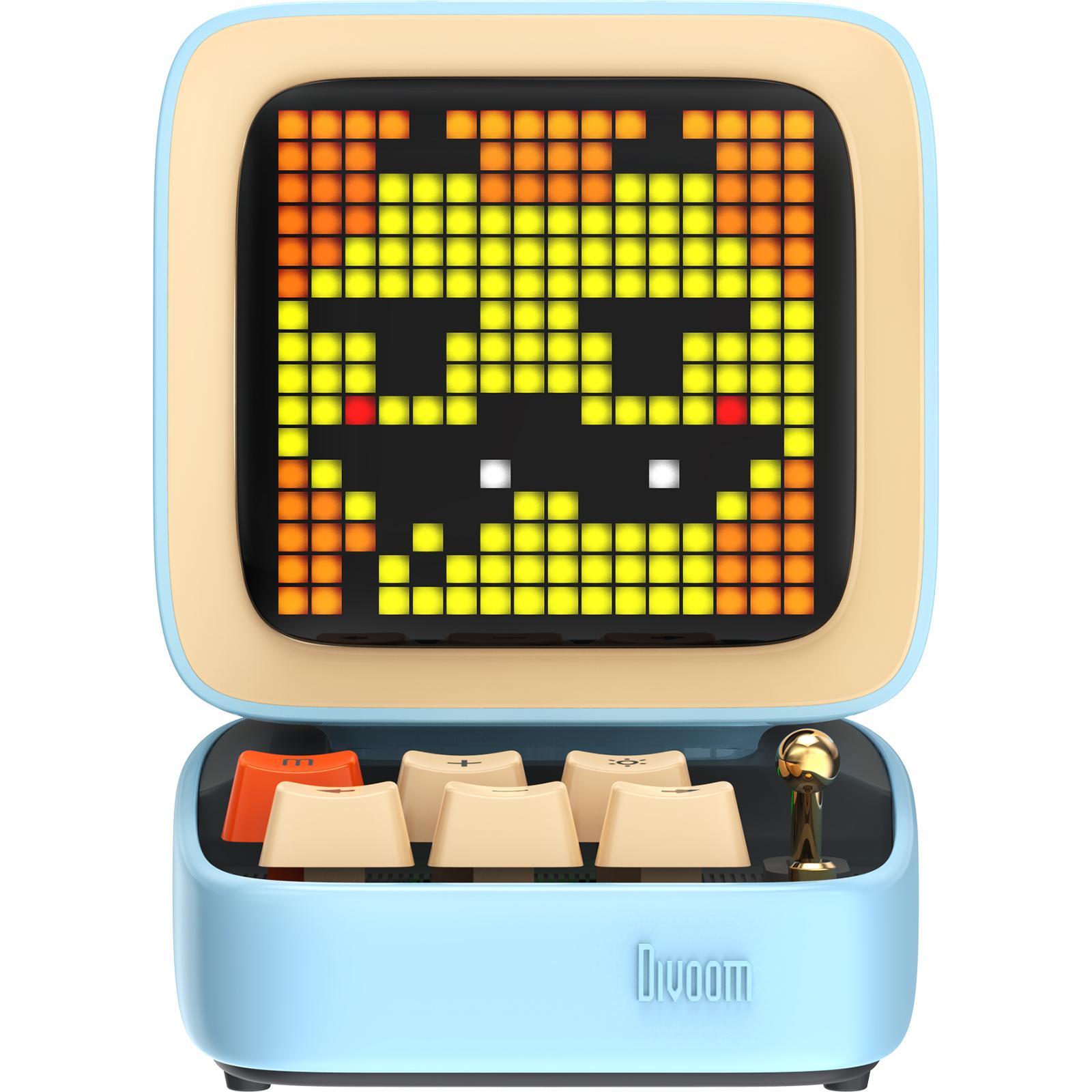 Thumbnail - Divoom Ditoo-Mic (8 h, Batteriebetrieb), Bluetooth Lautsprecher, Blau