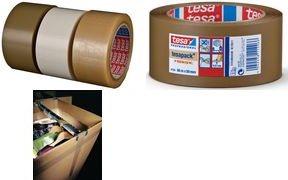 Produktbild tesa tesapack Verpackungsklebeband 4124, aus PVC, 75 mm x 66 m (75 mm)