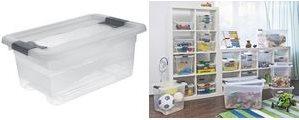 Actual product image keeeper cornelia" storage box, 4 litres, transparent (4 l)