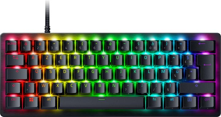 Actual product image Razer Clavier jeu Huntsman V3 Pro Mini - AZERTY Switches Optiques Analogiques - (Without keyboard layout, Cable)