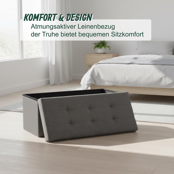 Actual product image Relaxdays Sitzbank aus Stoff (76 cm)