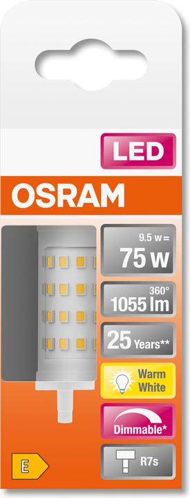 Actual product image Osram Line (R7s, 9.50 W, 1055 lm, 1 x, E)